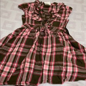 Flannel dress